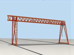 <b>陕西铜川龙门吊出租闲置花架龙门吊32t32m</b>