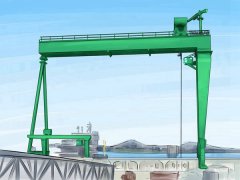 <b>陕西宝鸡龙门吊出租两台5t10t单梁吊钩龙门吊</b>