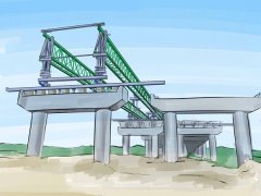 <b>架桥机在桥梁搭设过程中扮演着的角色</b>